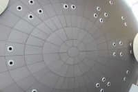 Metal Double Curved Shaped Ceiling
