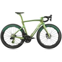 2025 Pinarello Dura Ace Di2 - SRM Crankset - Luxter Green 1k Road Bike (KINGCYCLESPORT)