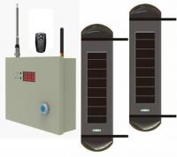 Perimeter Security Solar Power Wireless Infrared Beam Break-in Alert Outdoor Intrusion Detection