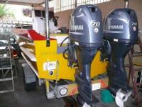 Used Yamaha 70hp 4 stroke Outboard Motor