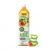Manufacturer & exporter drink Aloe vera juice with pulp 1500ml PET bottle