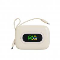 TFT power bank mini size 10000mah PD20W 22.5W fast charge LCD color screen