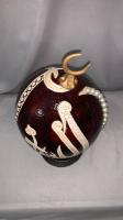Hand carved Islamic calligraphy ostrich eggs