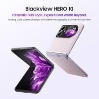 Blackview Hero 10 Flip 6.9-inch AMOLED Foldable Screen MediaTek Helio G99 12GB 256GB 108MP Camera 4G Smartphone