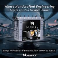 HUSKY TALL TUBULAR BATTERY