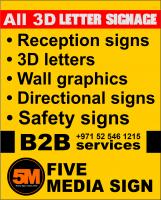 3D Signboard LED Sign Acrylic Letter