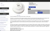 Fire Alarms 4-wire UV Flame Detector Safety & Security Fire Protection
