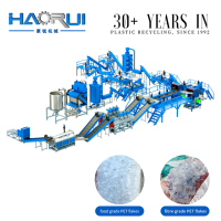 Manufacturer Price Automatic Fibre Grade Plastic Recycling Equipment