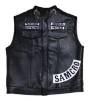 100% Genuine Leather Teller Vest