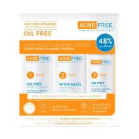Wholesale AcneFree 24 Hour Acne Clearing System 3 Piece Kit