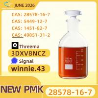PMK CAS 28578-16-7 integrated with BMK CAS 5449-12-7