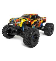 Traxxas X-Maxx 8S 4WD Brushless RTR Monster Truck (Solar Flare) w/2.4GHz TQi Radio & TSM (MEGATRONTOYS)