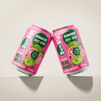 SunSip Guava Juice Drink 330ml Made with fruit juice OEM ODM Private Label