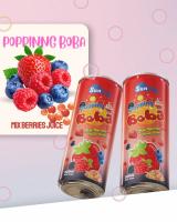 330ml SunSip Mix Berries Popping Boba Juice | OEM Bubble Tea Supplier