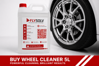 FLYSOLV Professional Wheel Cleaner  5L Professional Industrial Cleaning Solution