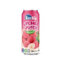 SunSip Lychee Juice with Pulps 490ml NFC OEM