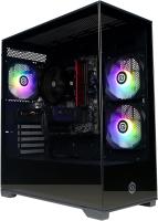 جهاز الألعاب CyberPowerPC Wyvern - مزود طاقة 650 واط، بطاقة رسومات Nvidia RTX 5060 Ti، قرص تخزين 1 تيرابايت NVMe SSD، نظام Windows 11، معالج AMD Ryzen 7 8700F
