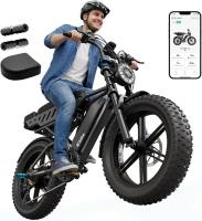Electric Bike 48V Removable Battery Retro Ebike 28MPH Top Speed