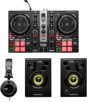 Hercules DJ Learning Kit MK II DJ Controller with Speakers