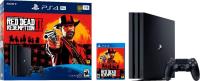 PlayStation 4 Pro 1TB Red Dead Redemption 2 Console
