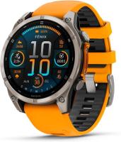 Garmin fenix 8 Sapphire 47mm Titanium Spark Orange/Graphite Premium Multisport Smartwatch