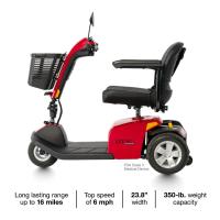 Conquest 3-Wheel Heavy-Duty Outdoor Mobility Scooter