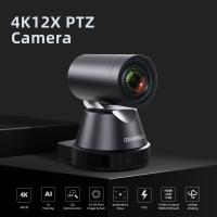 FeelWorld Direct 4K12X PTZ Camera Pro Broadcast System 12X Optical Zoom/AI Tracking/IP Control/NDI/OEM Logo/1/2.8 Inch