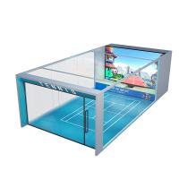 Tennis Simulator Arcade Machine Interactive Sports Game for Indoor Entertainment Centers