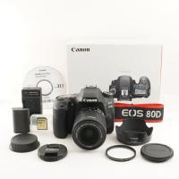 Canon EOS 80D In Box   EF-S 18-55mm IS STM   16GB SDHC Card