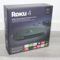 Streaming Stick 4K  Roku Streaming Device 4K/HDR/ Vision with Roku Voice Remote Pro