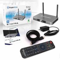 New Premium Edition SuperBOX S7 Ultra Android 12 4GB DDR3 Memory   128GB eMMC Internal Storage with Voice remote control tv box
