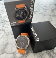 Garmins Fenix 8 51mm AMOLED GPS Smartwatch Heavy-Duty AI Voice Assistant 5G SIM Card Navigation Multisport Tracking Unisex