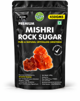 Organic One Rock Sugar | Crystal Mishri | Kallusakkare | Red 450 G- Pure Natural Sweetness For Health & Taste | kalsakkare