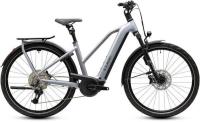 CUBE Carbon Trekking Electric Bike - KATHMANDU HYBRID C:62 SLT 400X - 2026 - seafoam / chrome