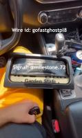 Active Blackout License Plate Cover