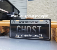 Active License Plate Cover for Front and Rear Plates