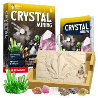 Eduman Crystal Mining STEM Dig Kit 7 Minerals