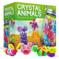 Piano Potato Crystal Animals Light Up Terrarium Kit