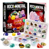 Piano Potato Rock and Mineral Starter Kit 15 Specimens