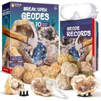 Piano Potato Break Open Geodes Kit 10 Natural Geodes
