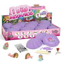 Gamerside Mermaid Treasure Dig Kit 12 Shells