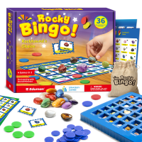 Eduman Rocky Bingo Rock and Mineral Collection Game 36 Specimens