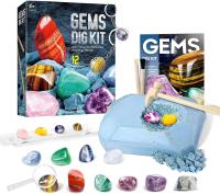Eduman Gemstone Dig Kit 12 Gem Discoveries