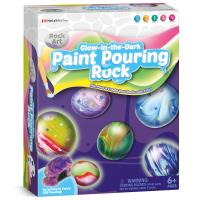 HeidiWalker Glow Paint Pouring Rock Art Kit