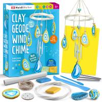 HeidiWalker Clay Geode Wind Chime Craft Kit