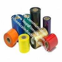 0038 Colored Plastic Film Rolls with Red Roll for Packaging