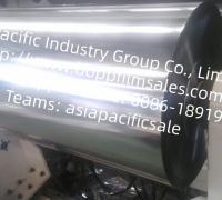 0101 Metallized Plastic Film Rolls Loaded for Delivery