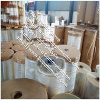 0110 Clear Stretch Film Rolls Standing in Storage
