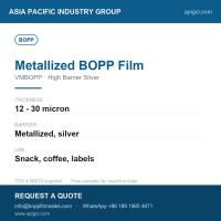 Metallized BOPP Film BOPP-MP