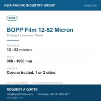 BOPP White Opaque Film 35 Micron White White Opaque Cavitated Film